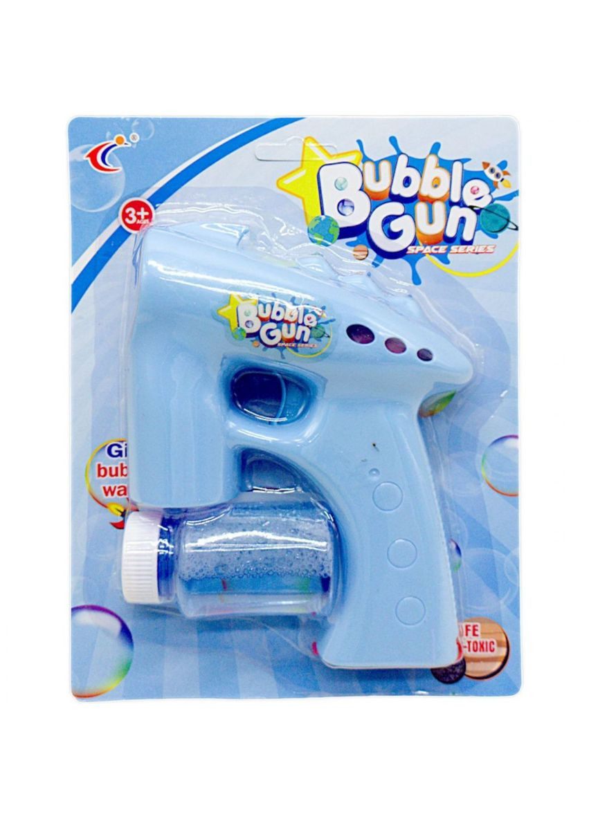 Пістолет з мильними бульбашками, блакитний MIC (293057079)