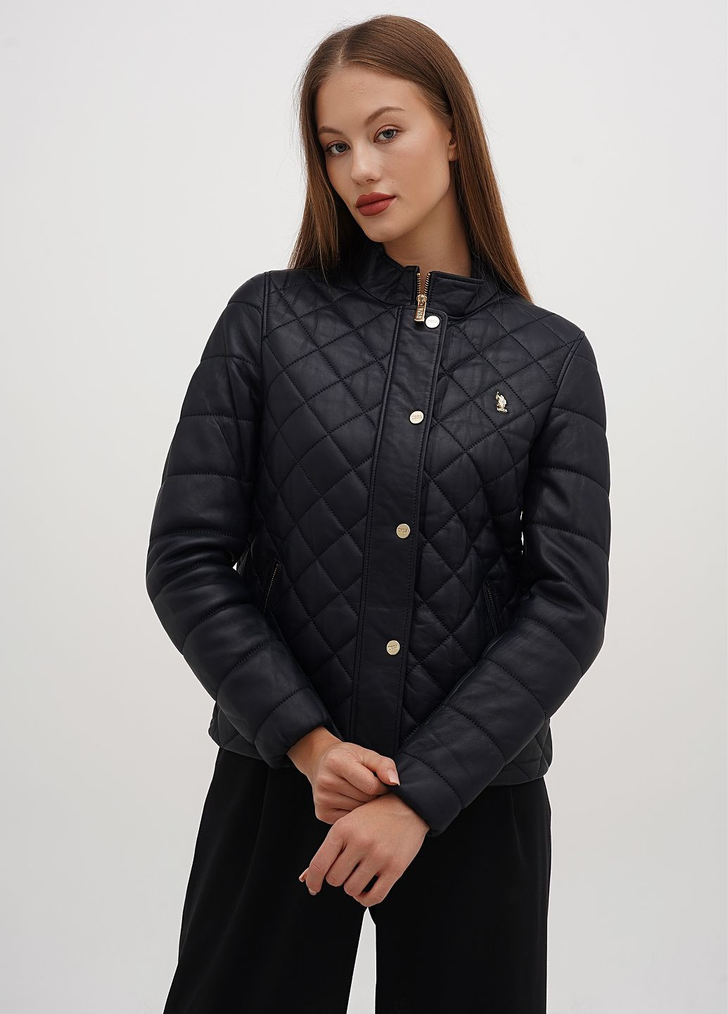 Темно-синяя куртка u.s. polo assn. женская U.S. Polo Assn.