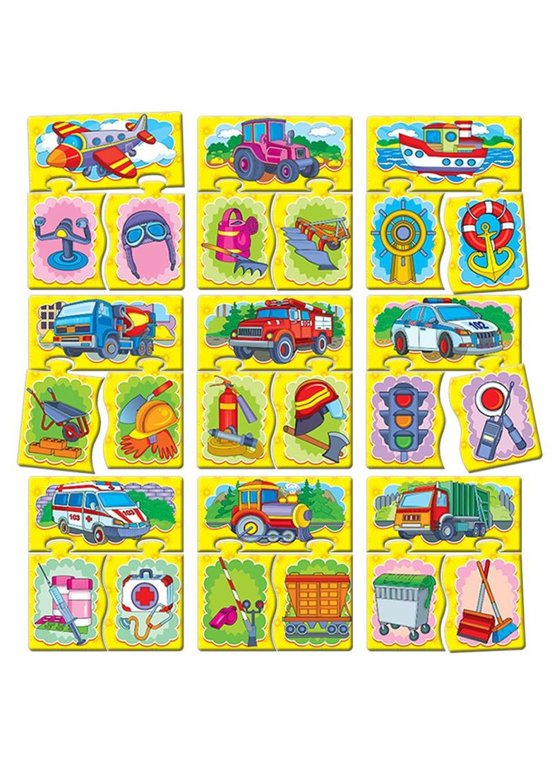 Обучающая игра-квест "Транспорт" 84450, 8 вариантов игр Энергия Плюс (311508002)