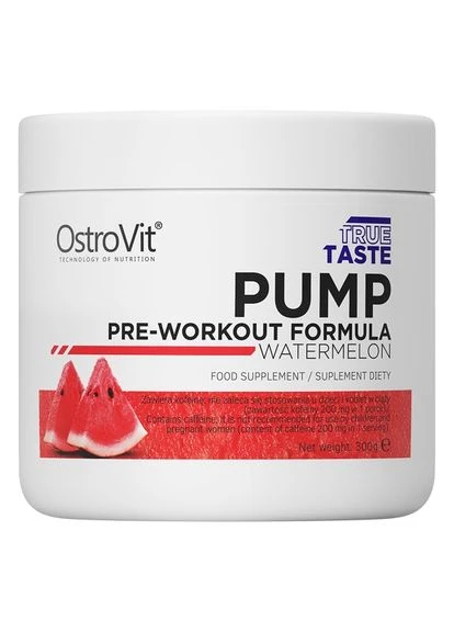 Передтренувальний комплекс Pump, 300 грам - Кавун Ostrovit (334707078)