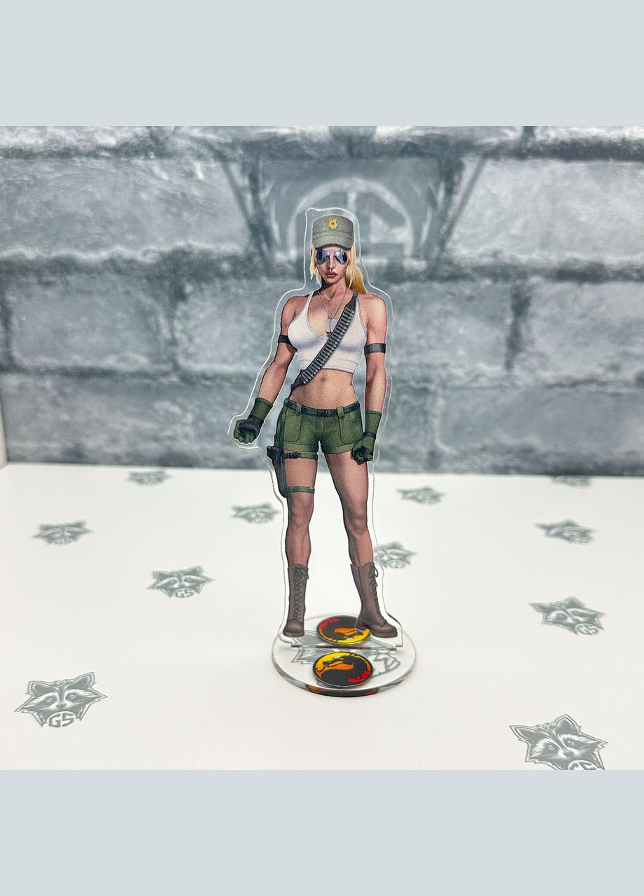 Акриловая коллекционная фигурка Мортал комбат Mortal Kombat Соня Блейд 15 см No Brand (339618785)