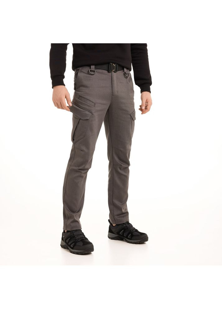 Штани-карго trousers Tactical ЗИМА Темно-сірий Pobedov (364864163)