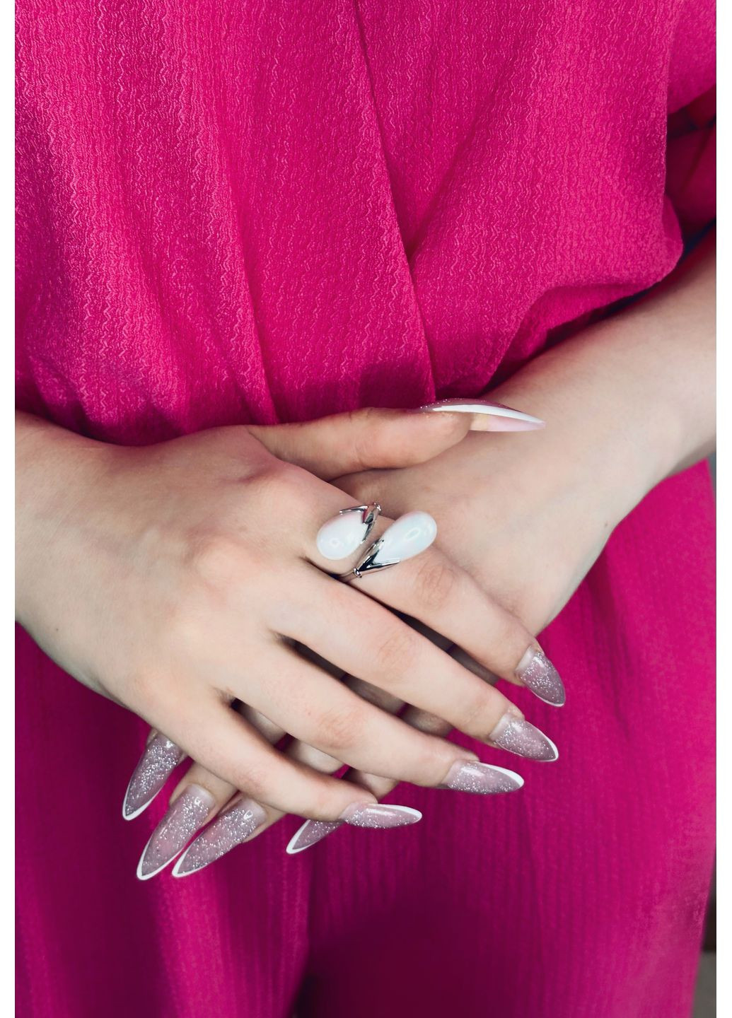 💍 Серебряное кольцо с перламутром – элегантность в каждом движении 🤍 Family Jewelry House (356567791)