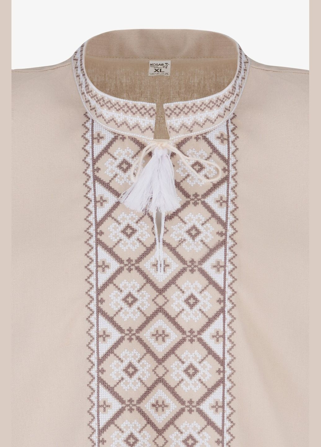 Бежева сорочка вишиванка чоловіча француз 2 shop (2000990884428) (362746490)