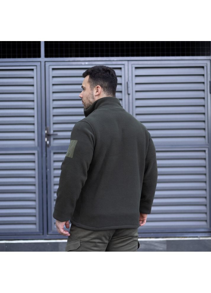 Толстовка флісова Voin з липучками Хакі Pobedov (364989414)