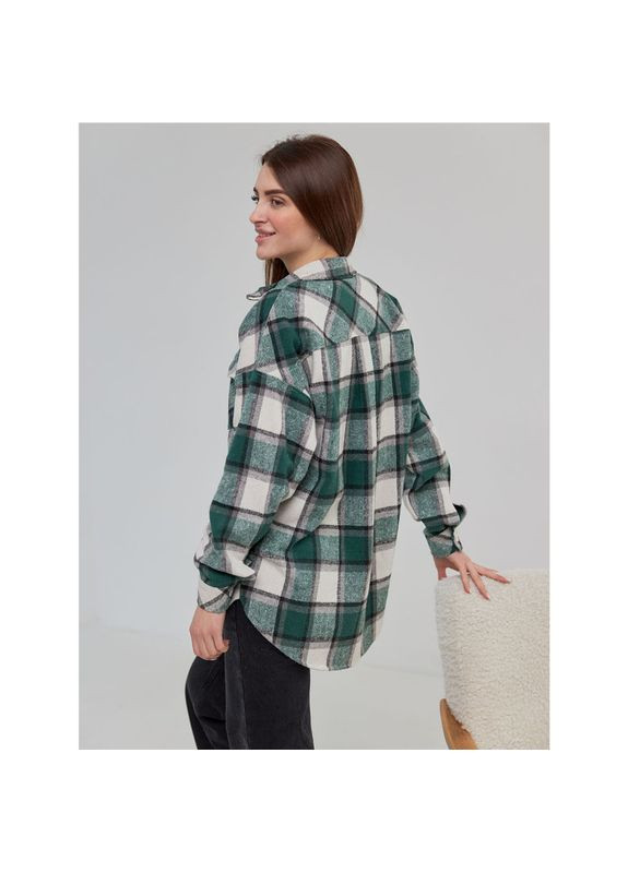 Зеленая рубашка Badger