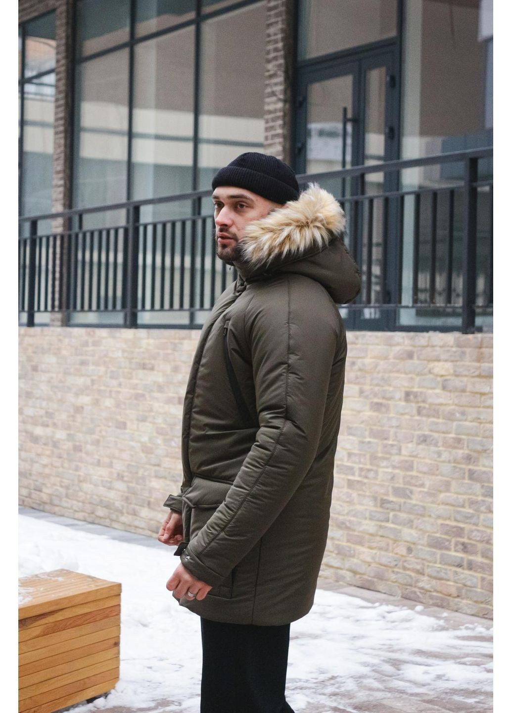 Базова утеплена парка на пуху Vakko (362622862)