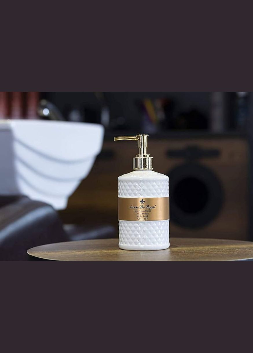 Крем-мило рідке Savon De Royal Luxury Hand Soap White Pearl 500мл. No Brand (349812110)