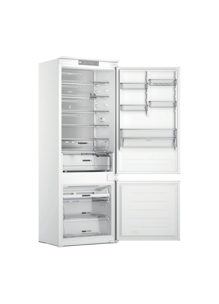 Холодильник встр. с нижн. мороз., 193.5x69х54.5, холод.отд.295л, мороз.отд.-99л, 2дв., А+, NF, инв., зона нулевая, белый WHIRLPOOL