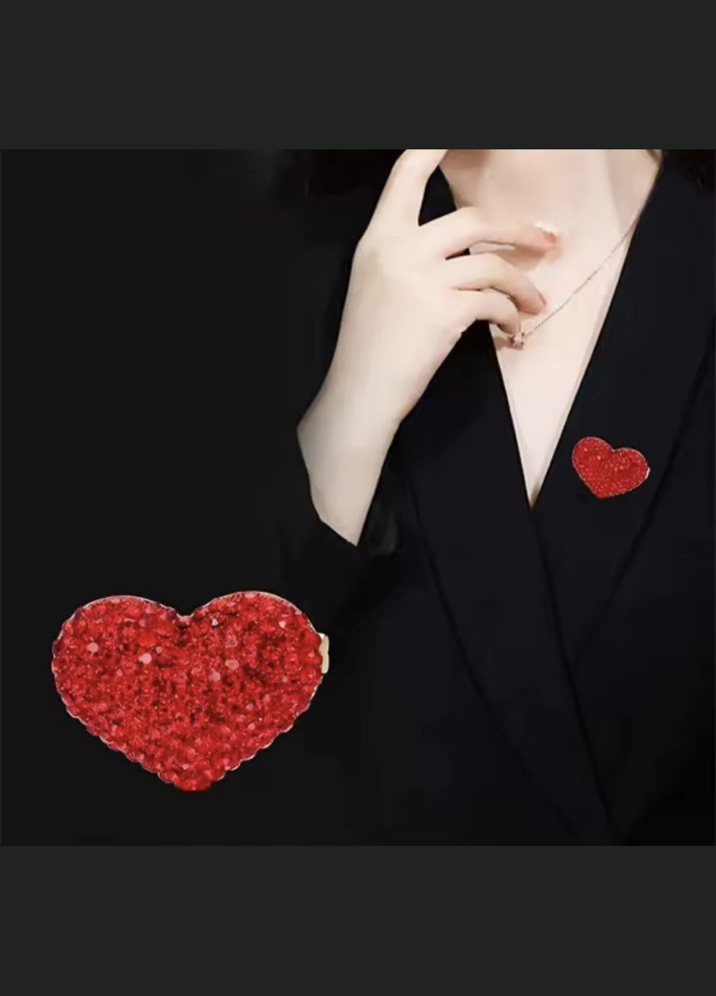 Брошь "Сердце" №2 China (345751565)