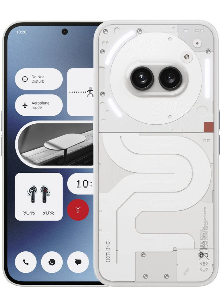 Смартфон Phone (2a) 12/256GB White (Global Version) Nothing Phone (2a) (324044065)