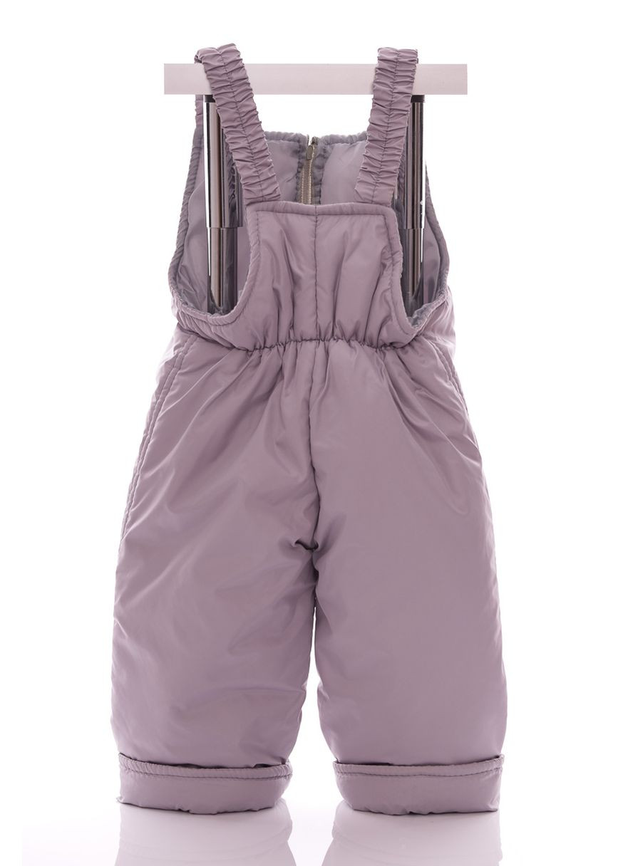 Красный зимний комбинезон на синтепоне для девочки с принтом зайки евро ноль красный 86 см (28409) BABYKROHA