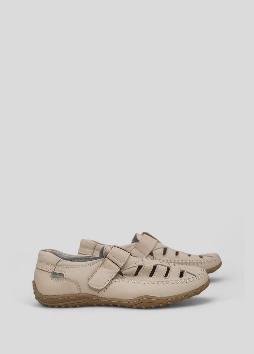 Туфлі літні для хлопчиків, колір світло-бежевий, 244RT703 Naerkang (315789104)