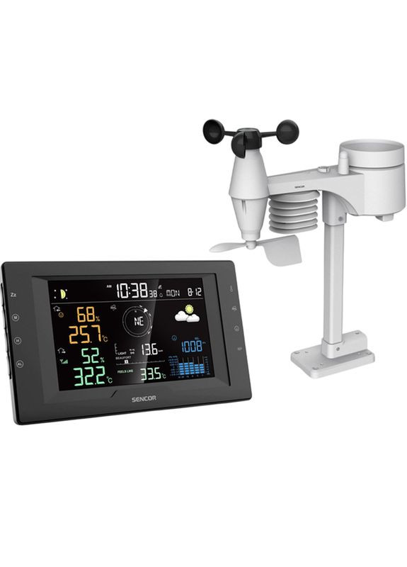 Метеостанция Black (SWS9400) Sencor (351363175)