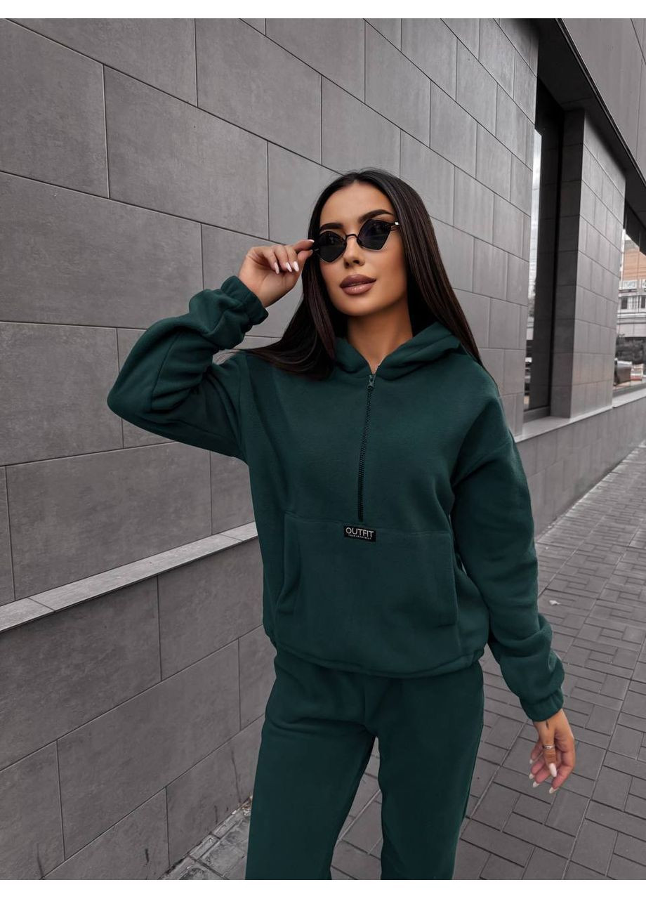 Жіночий спортивний флісовий костюм No Brand (363969525)