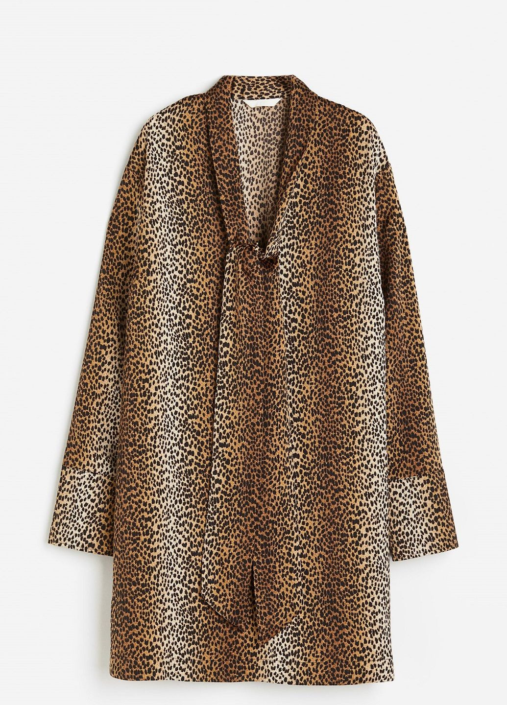 Бежева святковий сукня H&M леопардовий