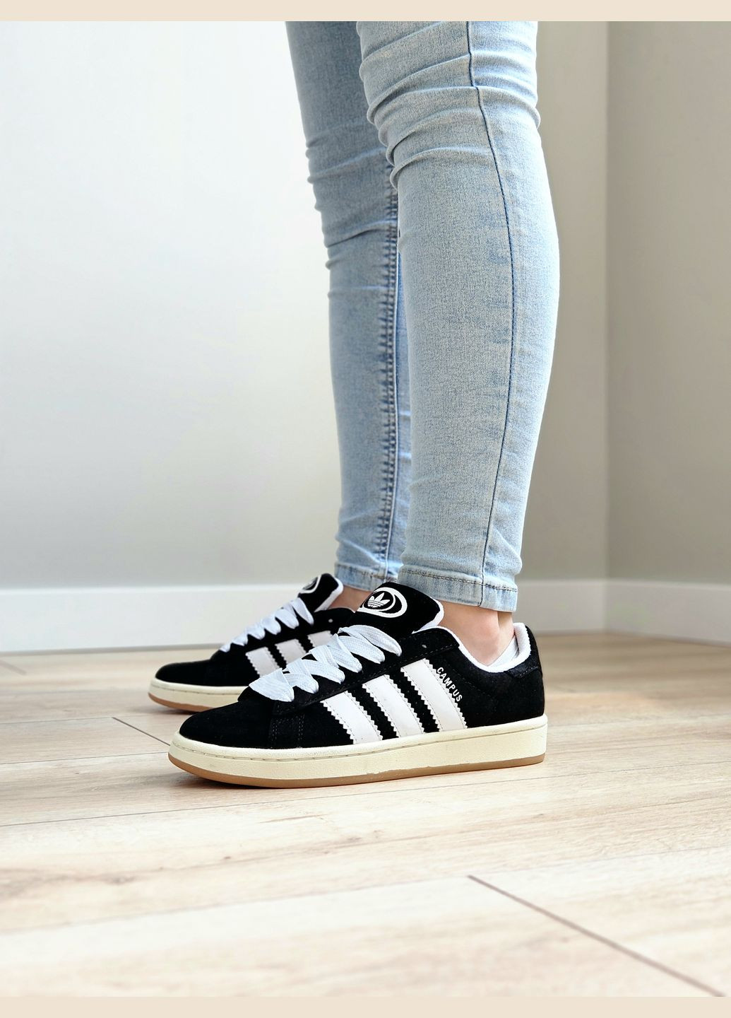 Кросівки жіночі і чоловічі Adidas Campus 00s black | Адідас Кампус чорні No Brand чорні демісезони (307397774)