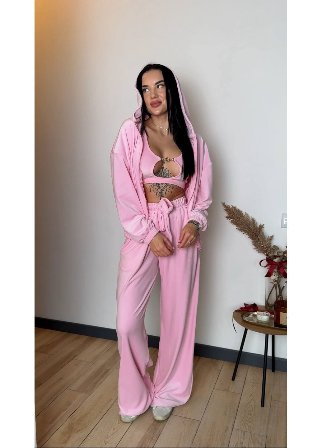 Велюровый костюм тройка Adelante (364486419)