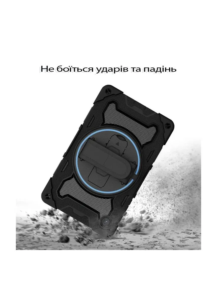 Чохол до планшета Horizontal handle Samsung Galaxy Tab A11 Plus SM-X236B 11.0" Black (713941) BeCover (397407672)