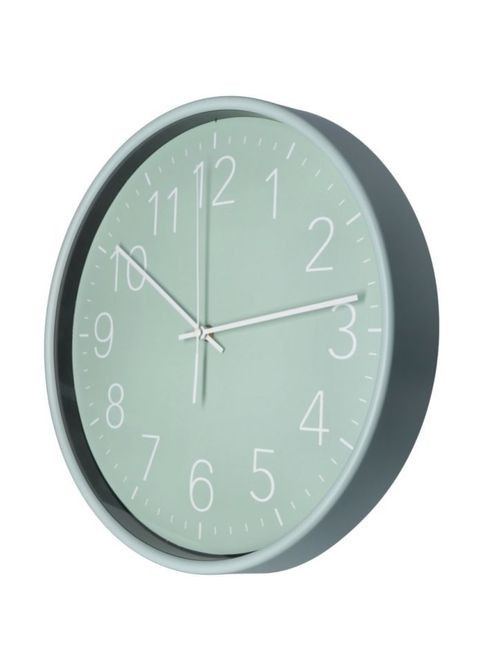 Настінний годинник (O52086) Optima Pastel пластиковий, м'ятний (356149860)