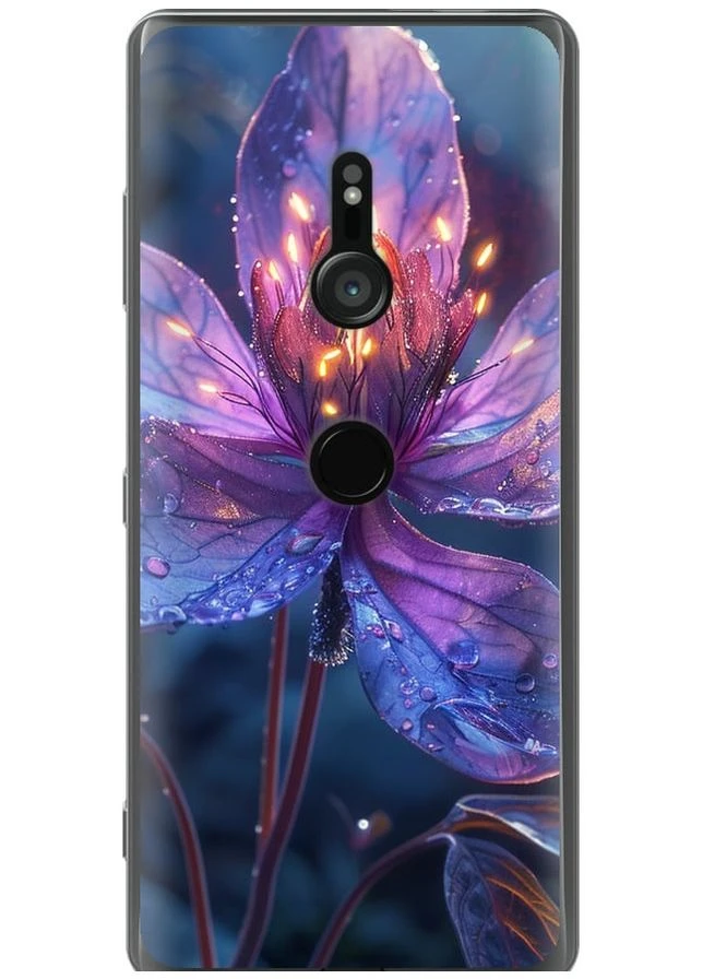 Силиконовый чехол 'Магический цветок' для Endorphone Sony Xperia XZ3 H9436 (285108293)