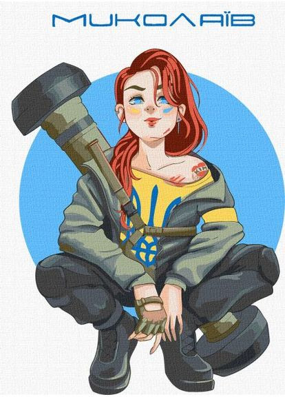 Картина за номерами - Миколаїв ©natashale777 30х40 см IDEYKA (362446341)