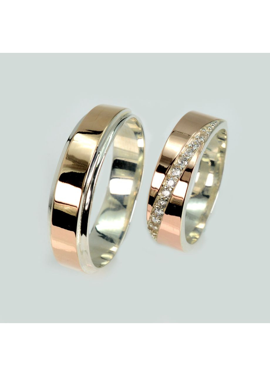 Пара обручок Silver Style (367112666)