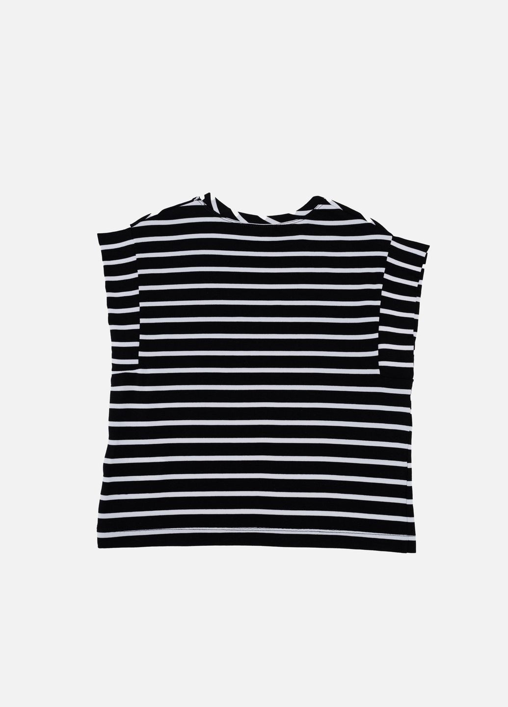 Черная летняя футболка с коротким рукавом для девочки цвет черный цб-00246524 First Kids