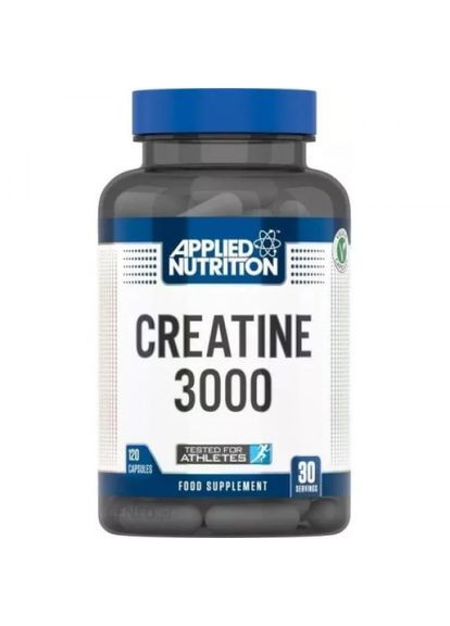 Креатин Creatine 3000 120 caps Applied Nutrition (285736466)