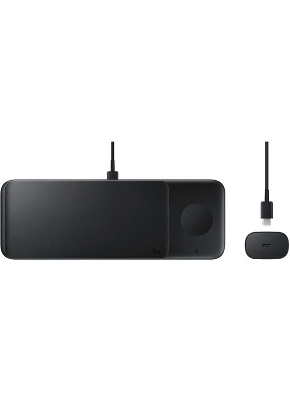Бездротовий зарядний пристрій EP-P6300TBRGRU Wireless Charger Trio Black Samsung (402348564)