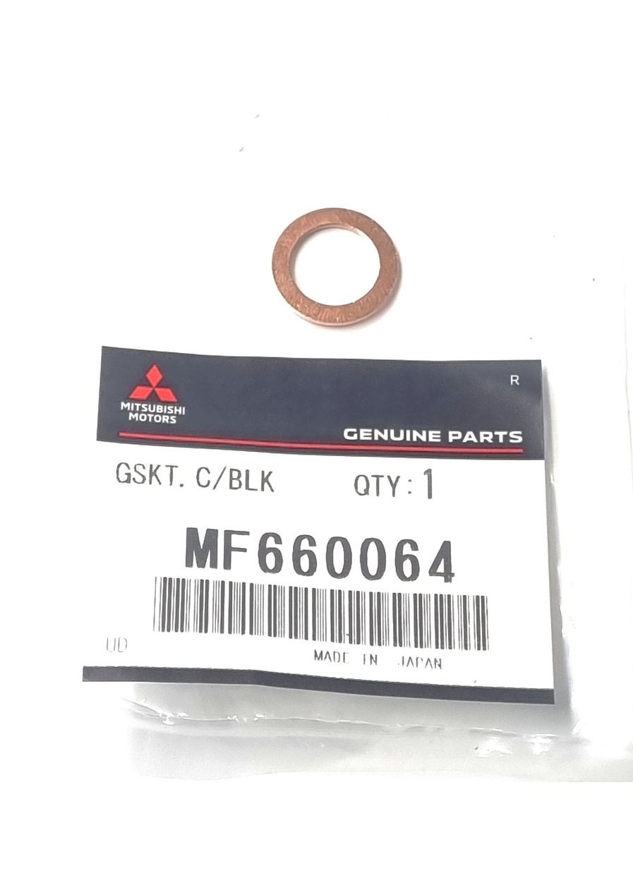 Оригинальная шайба форсунки обратки MF660064 Л200, PAJERO Паджеро Спорт Mitsubishi (345737853)