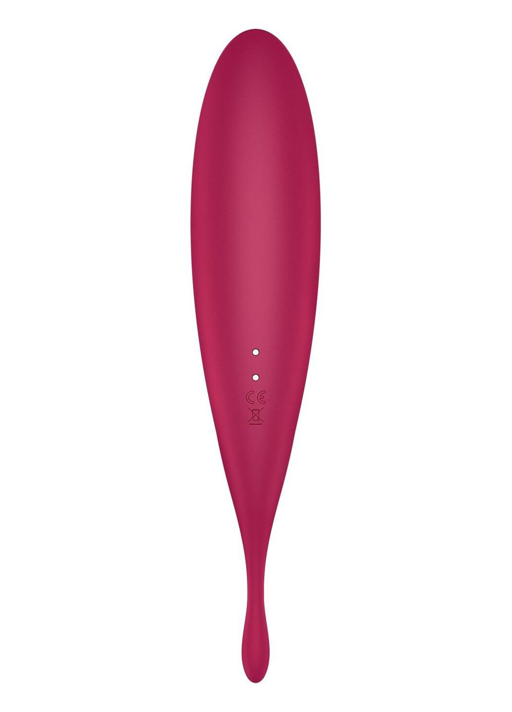 Смарт-вібратор для клітора з вакуумною стимуляцією Twirling Pro+ dark red - CherryLove Satisfyer (332209431)
