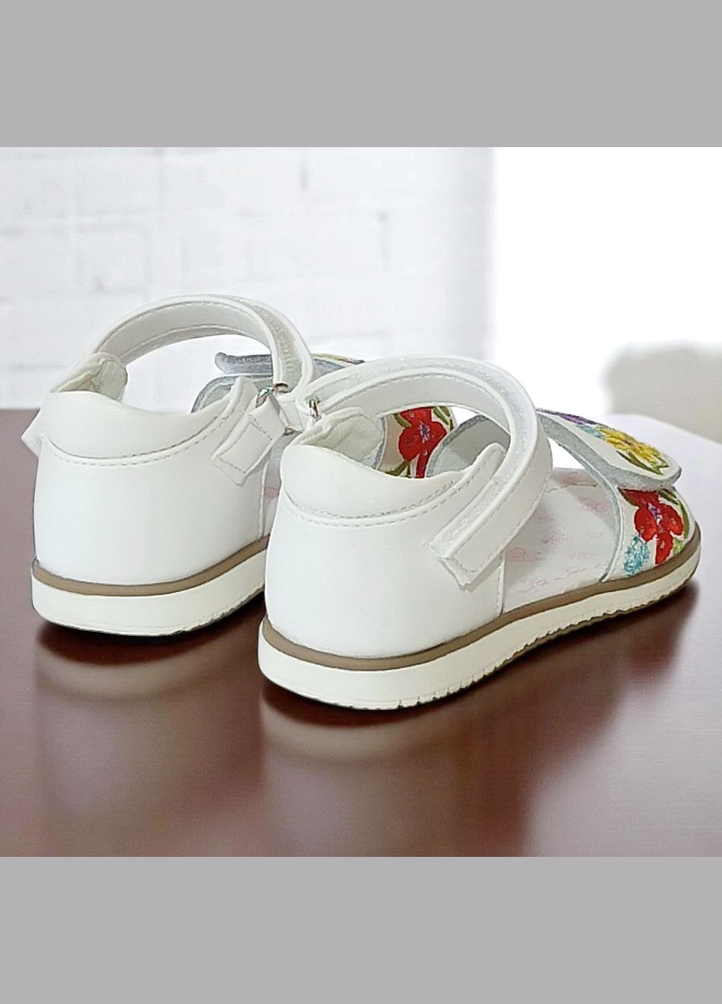 Ортопедичні босоніжки для дівчинки відкриті сандалії на липучках Казка Сказка (333832203)