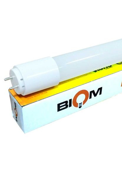 Світлодіодна лампа T8-GL-600-9W NW 4200К G13 скло матове BIOM (370245659)