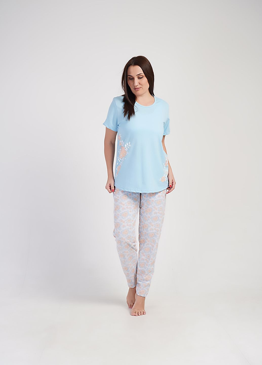 Синя всесезон піжама Vienetta