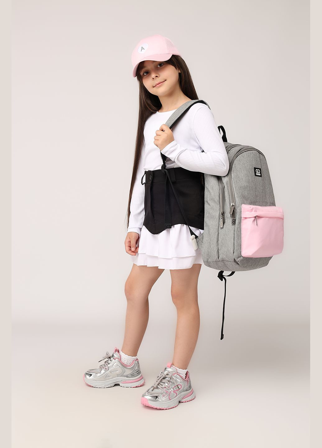 Молочный демисезонный лонгслив Yuki