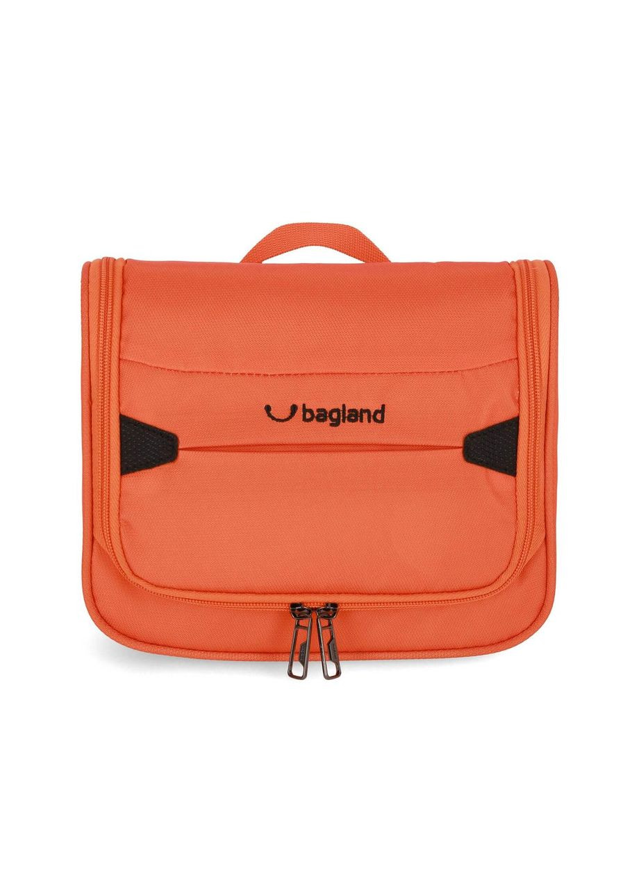 Органайзер-косметичка текстильная 5.2л на молнии с открытыми карманами оранжевая Frame (0090653) Bagland (321111002)