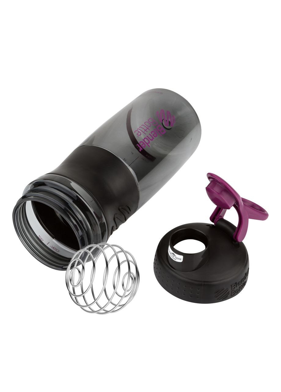 Шейкер спортивний (пляшка) BlenderBottle SportMixer Flip 28oz/820ml Black/Plum Blender Bottle (316631204)