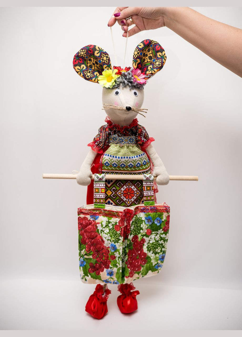 Мишка-органайзер для гребінців із кишенями No Brand (336960478)