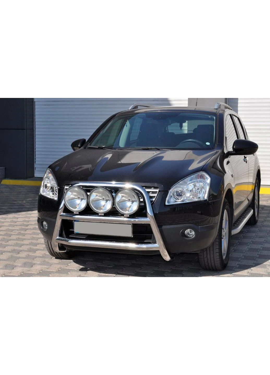 Кенгурятник WT018 (нерж.) для Nissan Qashqai 2007-2010 гг CAN (389061096)