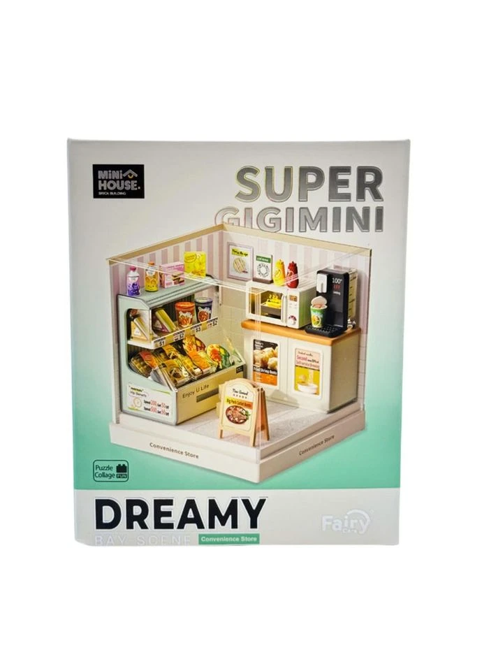 Конструктор-румбокс Круглосуточный магазин Mini House 8033-MH серии "Интерьер Мини" No Brand (388535203)