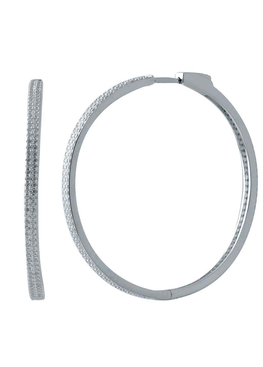 Срібні сережки з фіанітами (2032786) Silver Breeze (317355344)