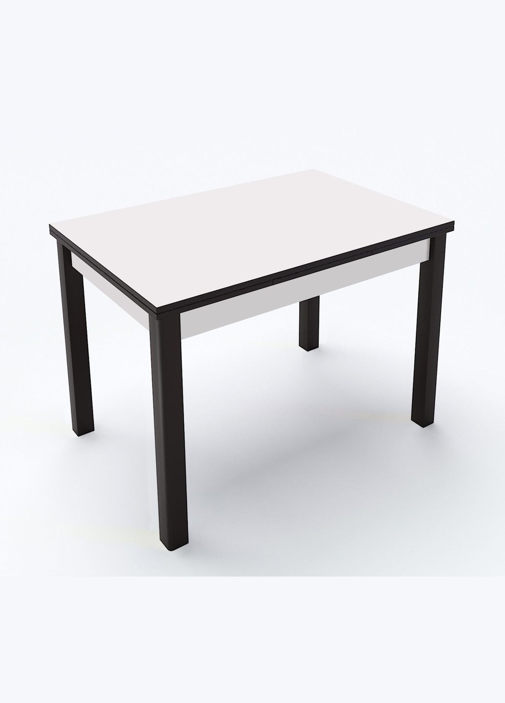 Стол обеденный раскладной Марсель 900 Венге/Белый (10000067) Fusion Furniture (341525504)