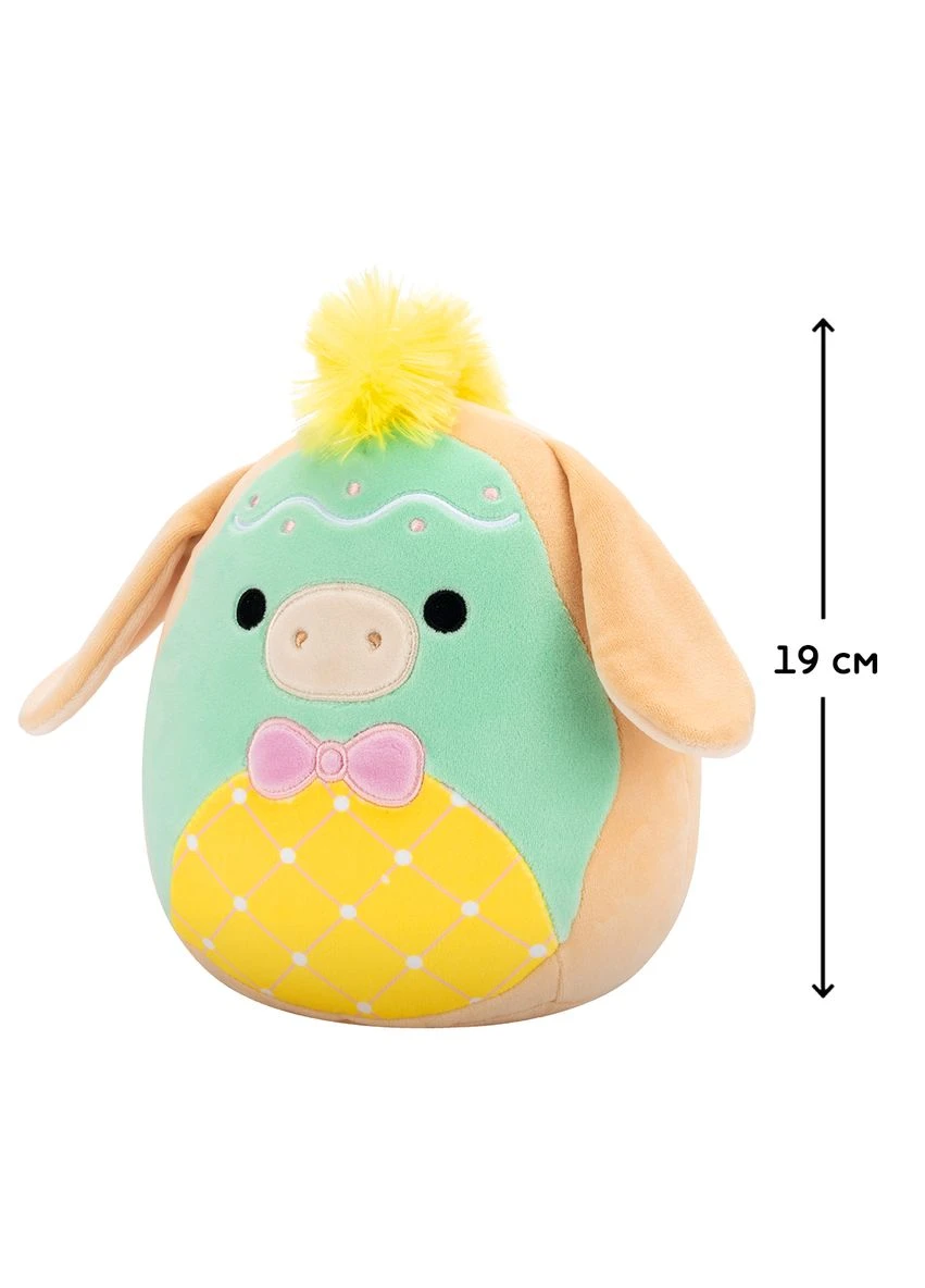 Мягкая игрушка Squishmallows – Пастельный ослик (Pastel Donkey) – 19 см Kellytoy (394245478)