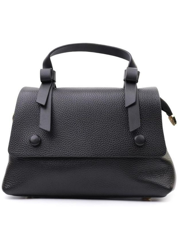 Сумка кросс-боди через плечо для телефона и для документов женская из натуральной кожи средняя Черный 36978 Vintage (361970378)