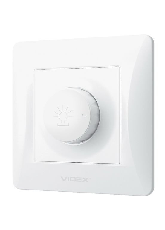 Димер 600 Вт з підвищеною вогнетривкістю BINERA VF-BNDM600-W Videx (282312998)