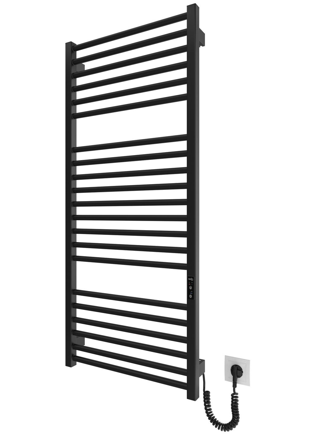 Полотенцесушитель электрический Derby, 1170х530х80мм, таймеррегулятор, сталь, Hygge Family (316391312)