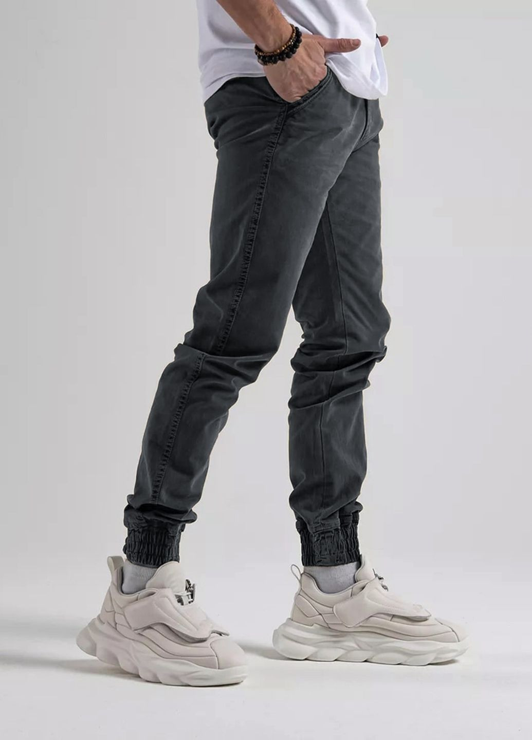 Чоловічі штани джогери з ременем X hey (288132374)
