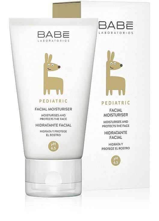 Увлажняющий защитный детский крем для лица против раздражений Facial Moisturiser 50ml (101224-31016003) Babe Laboratorios (368605920)