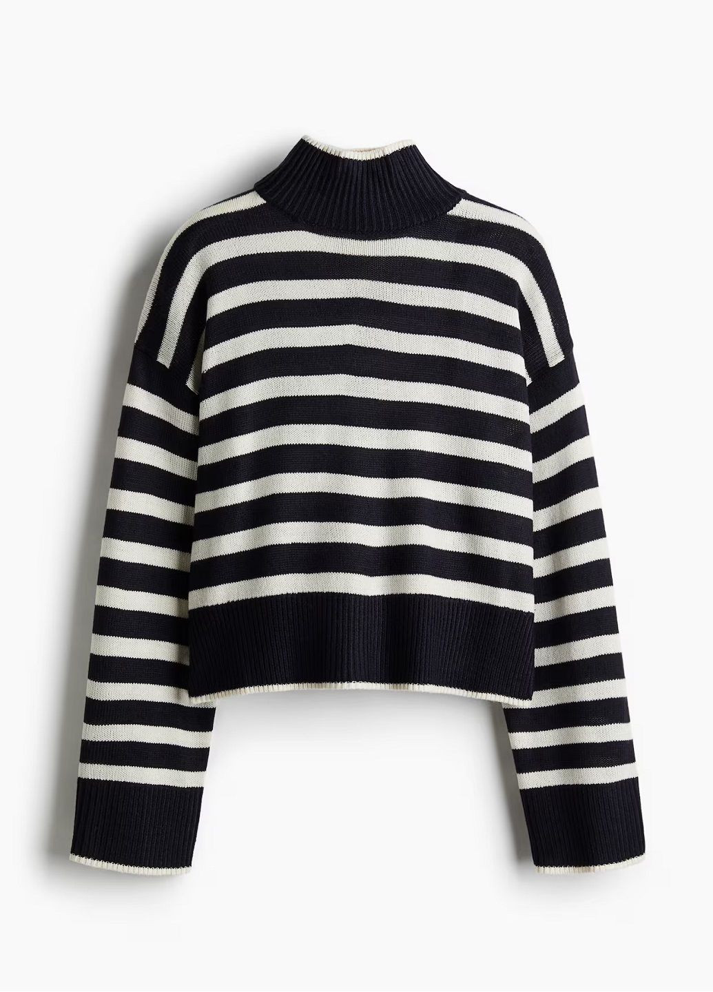 Темно-синий демисезонный свитер H&M